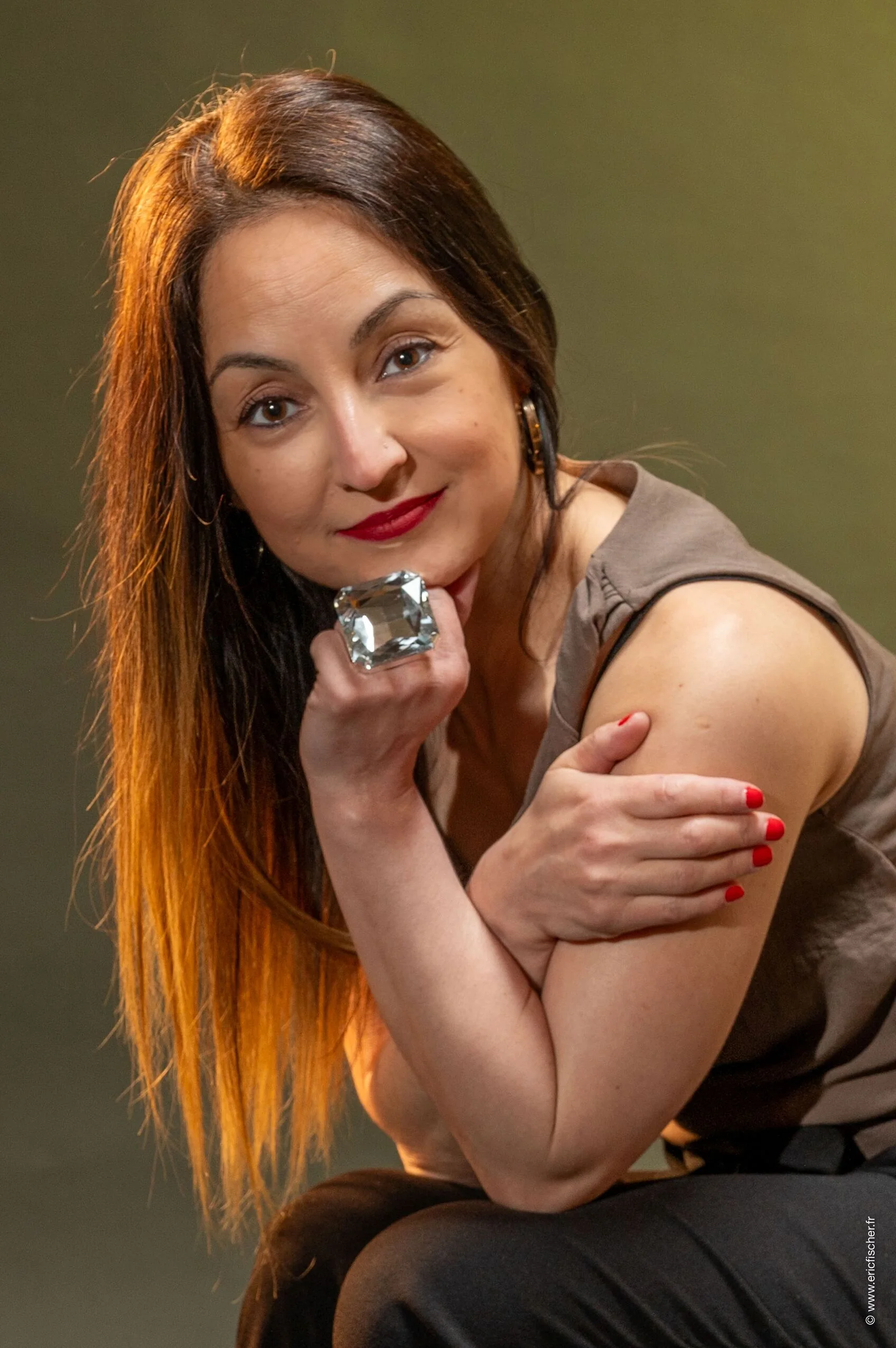 Portrait beaute en studio par Eric Fischer Photography